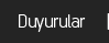 Duyurular